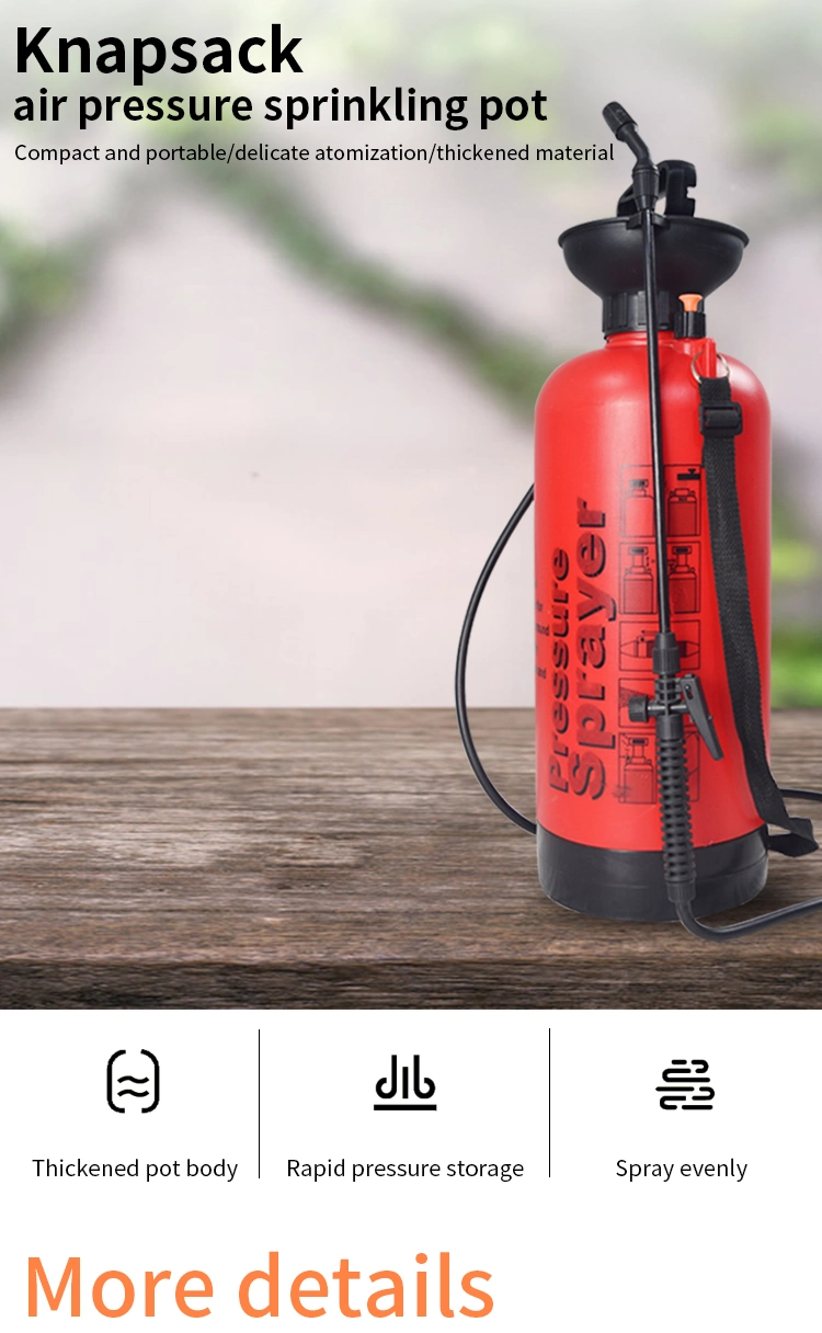 Garden Irrigation System Compact and Portable Knapsack Air Pressure Sprinkling Pot