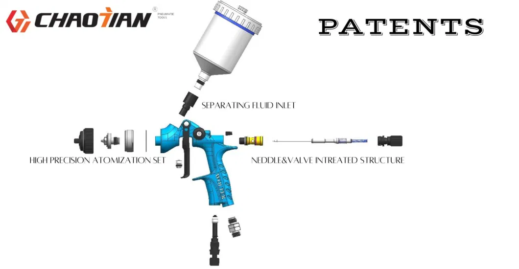 Efc HVLP/Lvmp Polishing Auto Refinish Spray Guns Small Air Compressor